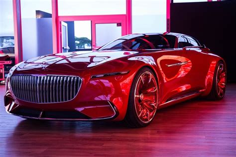 The New Vision Mercedes Maybach 6 Concept Car Revealed