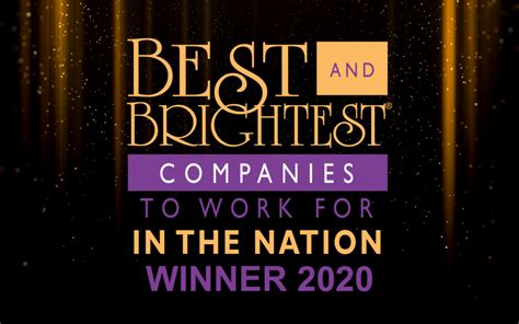 The Best And Brightest Companies To Work For In The Nation 2020