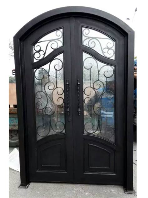 Wrought Iron Door EL1140 - Monarch Custom Doors | Wrought iron doors, Iron doors, Wrought iron