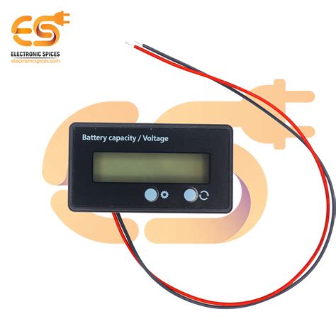 V To V Lcd Acid Lead Lithium Li Fo Battery Capacity Indicator Voltmeter Monitor Display