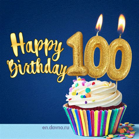 Happy 100th Birthday Animated S