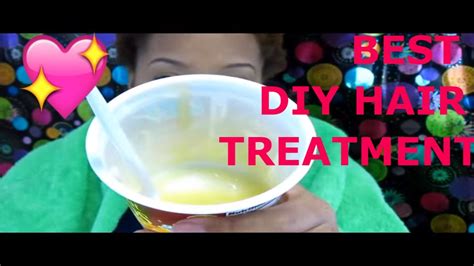 Diy Hair Treatment For Natural Hair Youtube