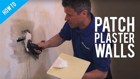 How To Patch Plaster Walls Youtube