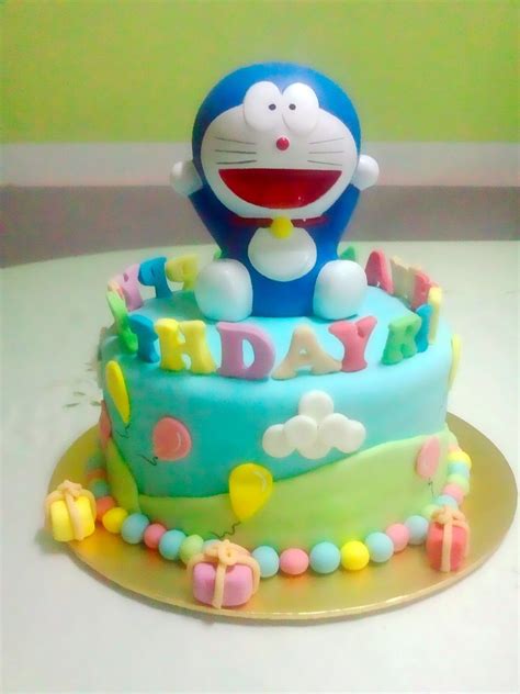 Just Desserts By Zar Doraemon Birthday Cake Doraemon Cake Cake