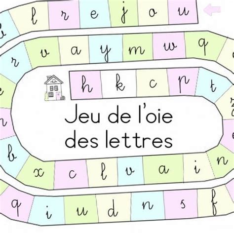 Jeu De Loie Des Lettres Lecture Grande Section Maternelle Moyenne