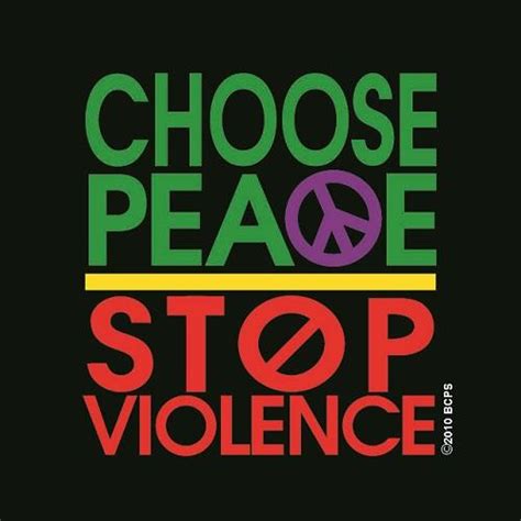 Choose Peacestop Violence United Way Broward