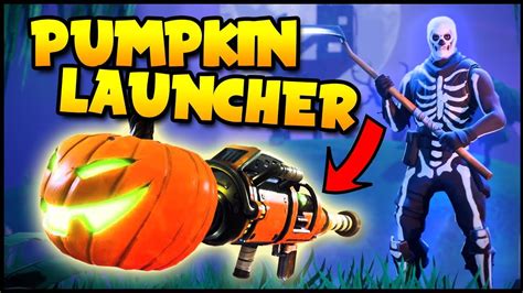 Halloween Update Pumpkin Launcher Skins Slurp Juice And More