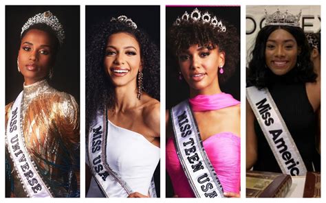 Miss Usa Miss America Miss Teen Usa And Now Miss Universe Are All Black Women New York