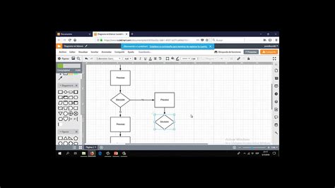 Tutorial Diagrama De Flujo En Microsoft Visio Viviana Guevara Youtube