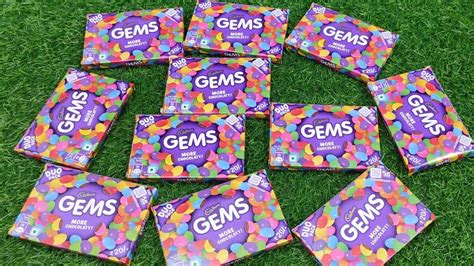 Gems Opening Video L Lots Of Candies L Chocolate Opening Video L