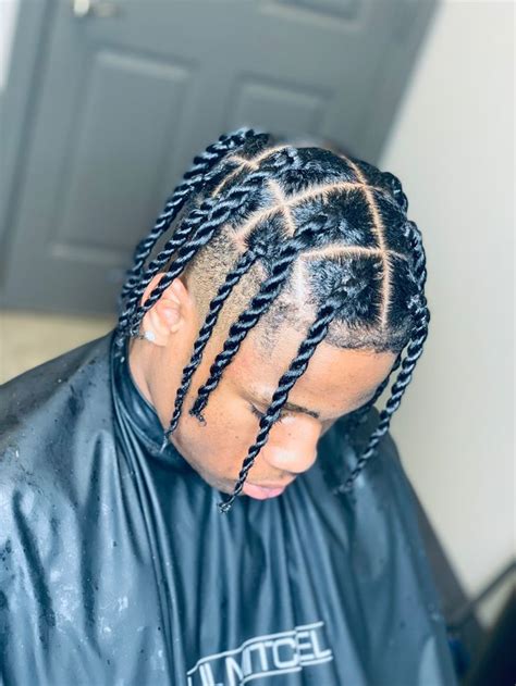 Large 2 Strand Twist ‼️ In 2021 Mens Twists Hairstyles Mens Braids