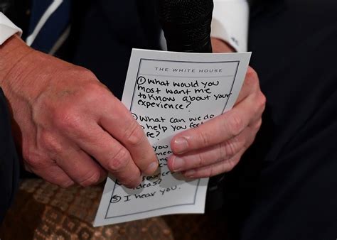 This Photo Of Trumps Notes Captures His Empathy Deficit Better Than