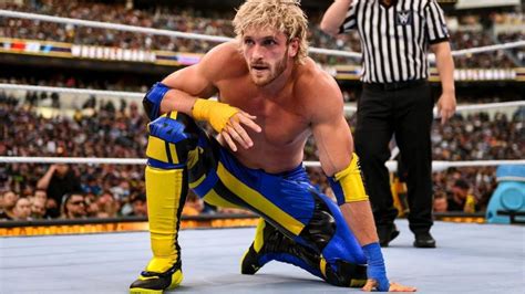 Logan Pauls In Ring Wwe Return Locked In For Money In The Bank 2023