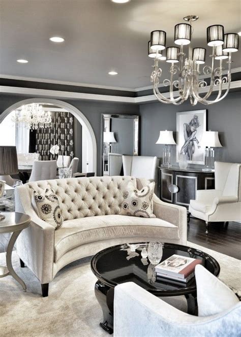 Transitional Style Living Room
