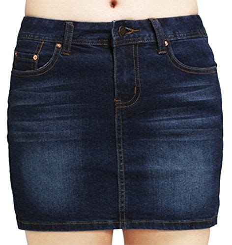 Chouyatou Women S Casual Short Denim Skirt Large Dblue Https Amazon Com Dp