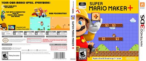 Super Mario Maker 3ds Box Art By Thepandak On Deviantart