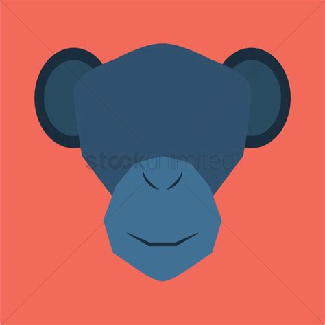 Monkey Face Silhouette At Getdrawings Free Download