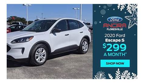 Buy From Home Today - ONLY $299 A MONTH - BRAND NEW 2020 Ford Escape S!