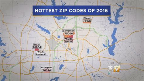 Zip Code Map North Texas United States Map