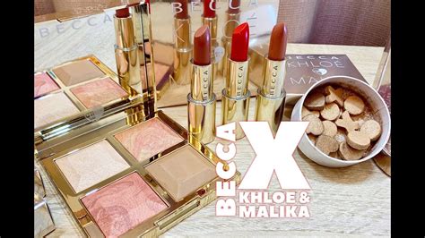 Becca X Khloe Kardashian Malika Haqq Collection Youtube