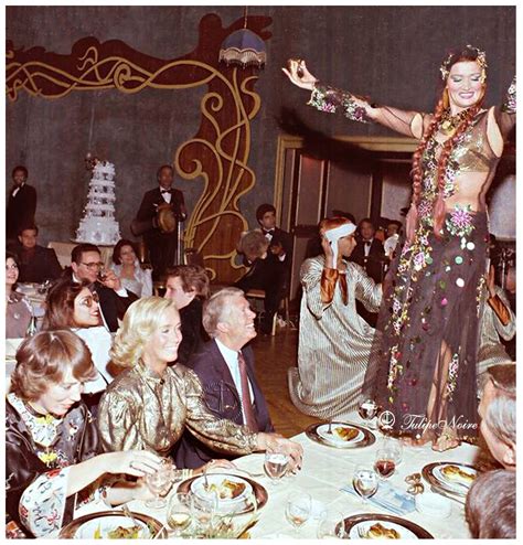 Jimmy Carter And The Egyptian Dancer Nagwa Fouad In 1970s Belly Dancer