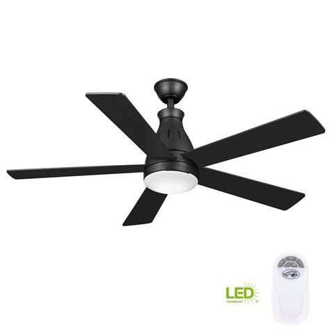 This is how they value your money. Hampton Bay Cobram 48 in. LED Indoor Oil Rubbed Bronze ...