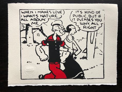 Popeye And Olive Oyl Make Love Comic Art Website