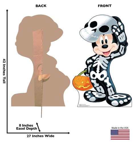 Scary Halloween Decorations Halloween Mickey Skeleton Advanced
