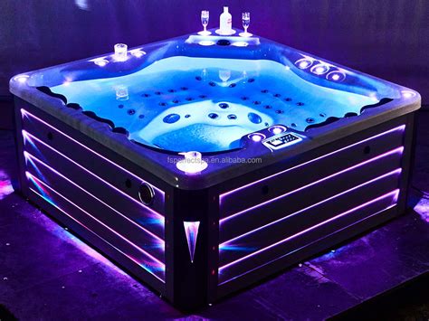 6 Person Hot Tub Swimming Pool Acrylic Massage Bathtub Self Cleaning Spa Pools Buy Spa Pools