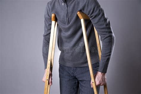 7101 Man Crutches Stock Photos Free And Royalty Free Stock Photos From