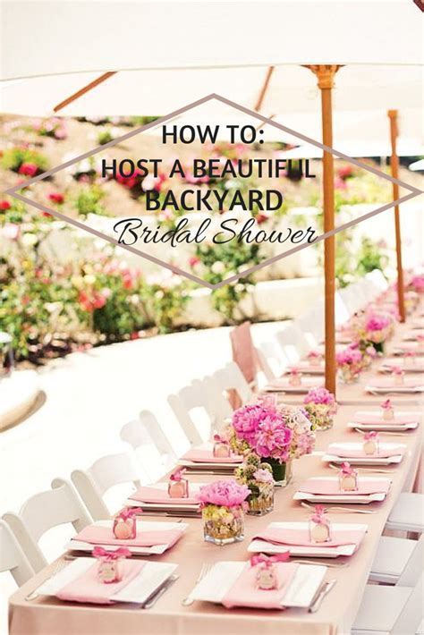 How To Host A Beautiful Backyard Bridal Shower Coldwell Banker Blue
