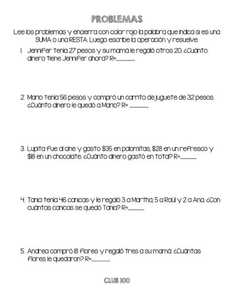 Cuadernillo De Matemáticas Taller De Apoyo Y Regularización Educación