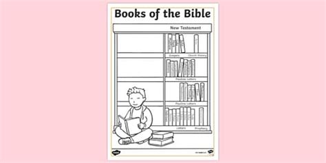Free New Testament Colouring Pages Books Of The Bible