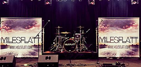 6x6 Stage Scrims Backdrops For Bands