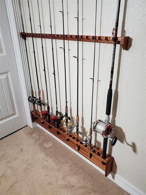 Why You Should Invest In A Wooden Fishing Rod Rack Wooden Home