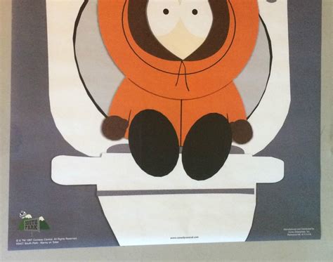 Explosive Diarrhea Kenny South Park Poster 1997 Funky Enterprises