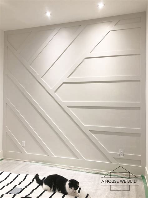 How To Build A Paneled Accent Wall