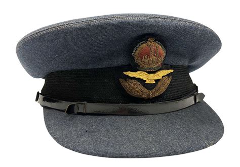Original Ww2 Raf Officers Peaked Cap By Alkit In Helmets And Caps