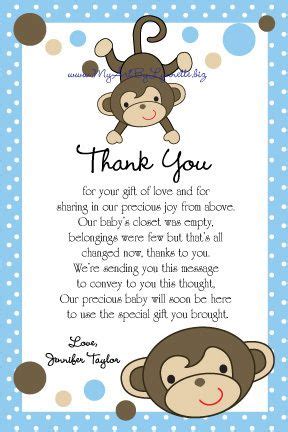 Who should write the thank you card? wording for thank you card | Baby shower thank you cards, Baby shower quotes, Baby shower card ...