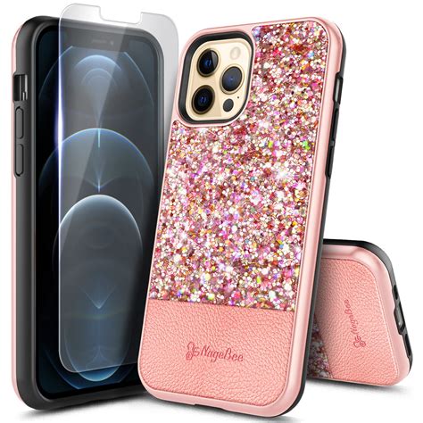 Glitter Case For Iphone 12 Pro Max Mini Cute Girl Women Cover