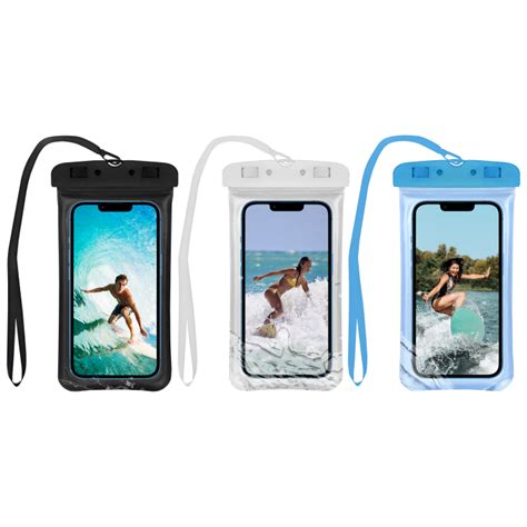 Morningsave 3 Pack Ciana Multipack Waterproof Cellphone Pouch With