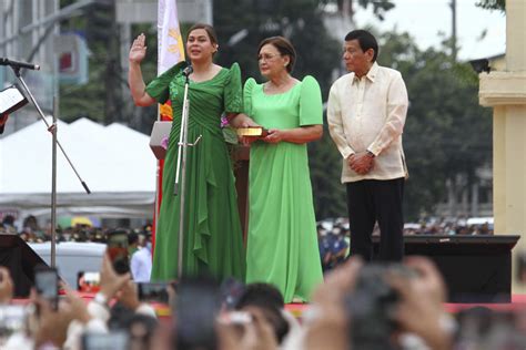 Duterte S Daughter Takes Oath As Philippine Vice President