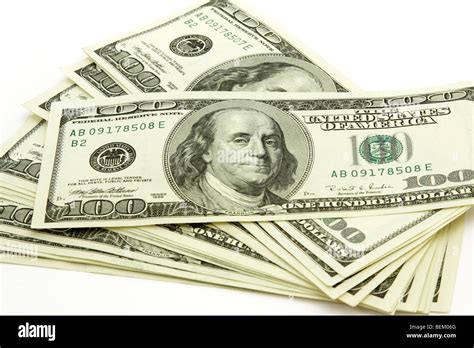 Hundred Dollar Bill Stack Hi Res Stock Photography And Images Alamy