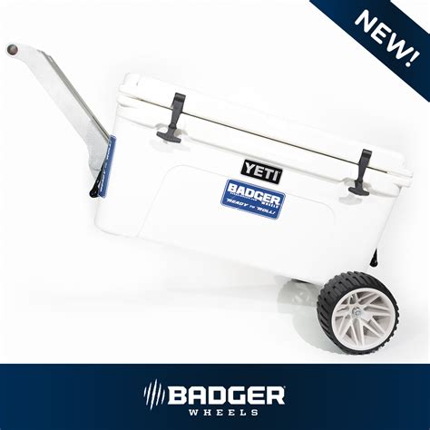 Large Wheel Original Badger Wheels™ Kit Single Axle Handlestand