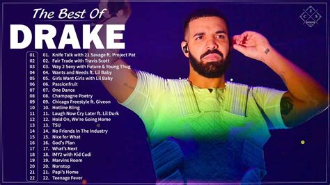Drake Greatest Hits Playlist 2021 The Best Songs Of Drake Playlist