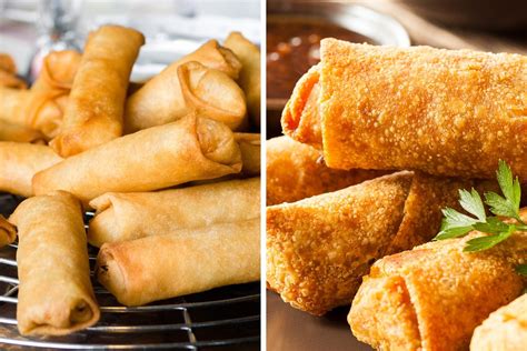 Spring Roll Vs Egg Roll Whats The Difference Between The Two