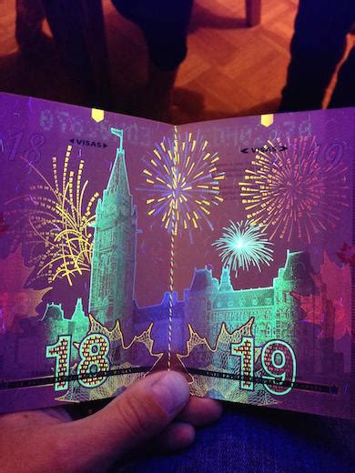 Passport card is an alternative to an ordinary u.s. Canada's Passport Is The Coolest In The World, Just Look At These Ultraviolet Artworks