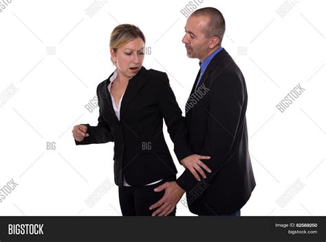 Man Harassing Woman Image And Photo Free Trial Bigstock