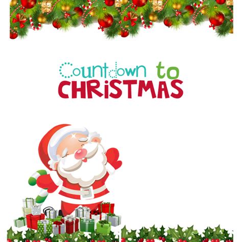 Countdown To Christmas Template Postermywall
