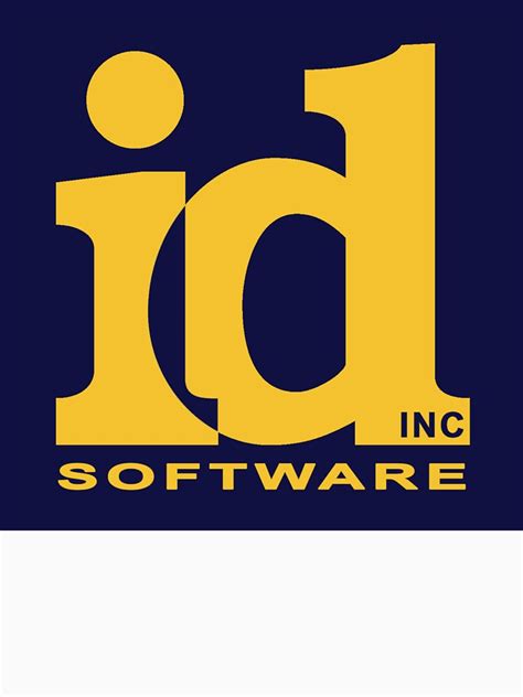 Id Software Logo T Shirt For Sale By Spook City Redbubble